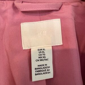H&M Bubblegum Pink Shirt Jacket